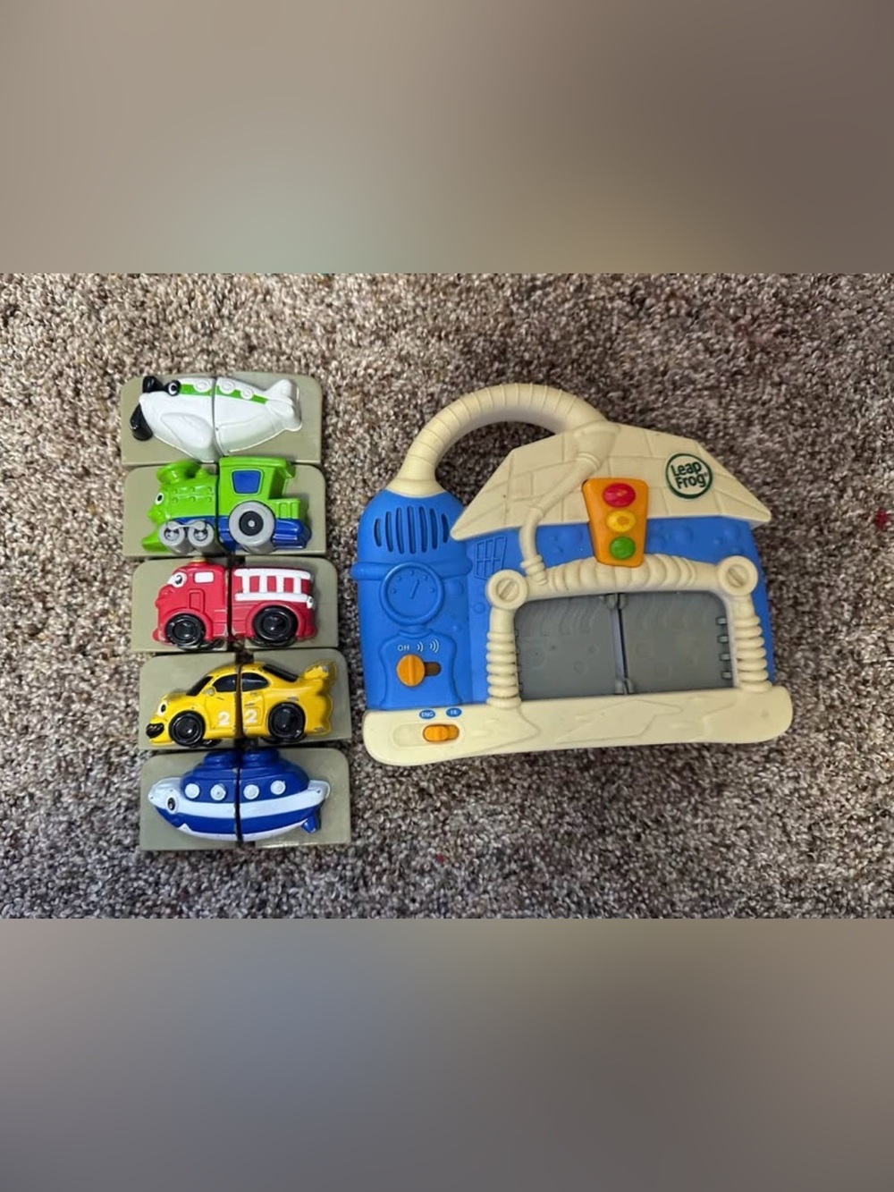 LeapFrog Busy Garage Activity Toy - Blue, Cream, Yellow